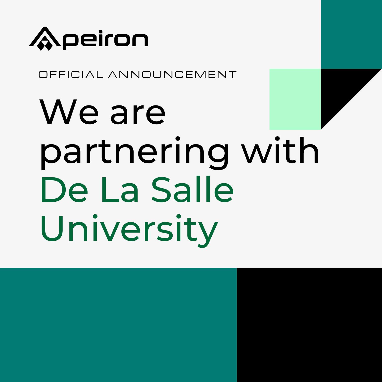 Apeiron Partners with DLSU Manila